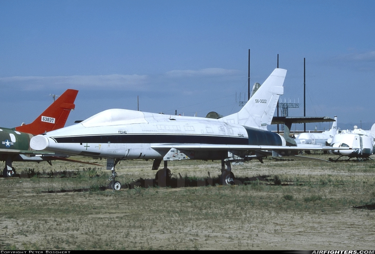 Company Owned - BAe Systems North American QF-100D Super Sabre 56-3022 at Tucson - Davis-Monthan AFB (DMA / KDMA), USA