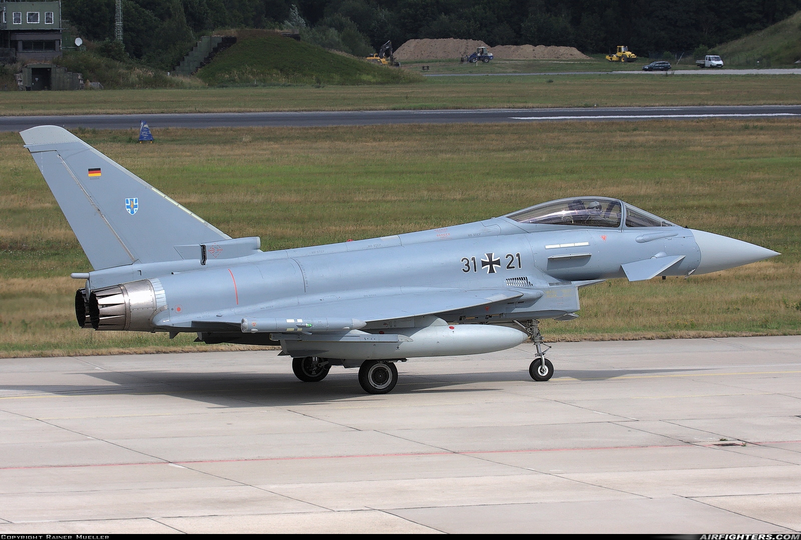 Germany - Air Force Eurofighter EF-2000 Typhoon S 31+21 at Rostock - Laage (RLG / ETNL), Germany
