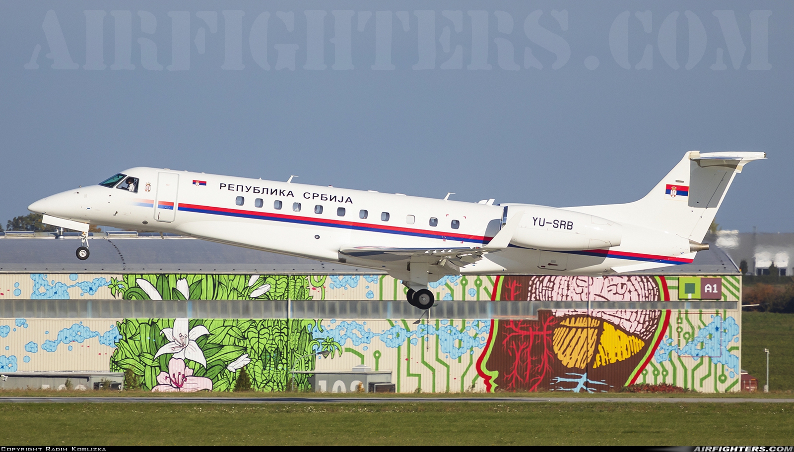 Serbia - Government Embraer EMB-135BJ (ERJ-135) Legacy YU-SRB at Prague - Ruzyne (PRG / LKPR), Czech Republic