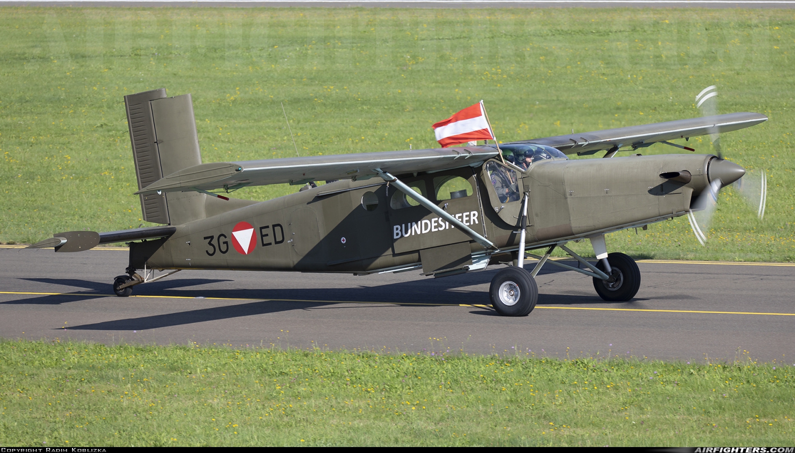 Austria - Air Force Pilatus PC-6/B2-H2 Turbo Porter 3G-ED at Zeltweg (LOXZ), Austria