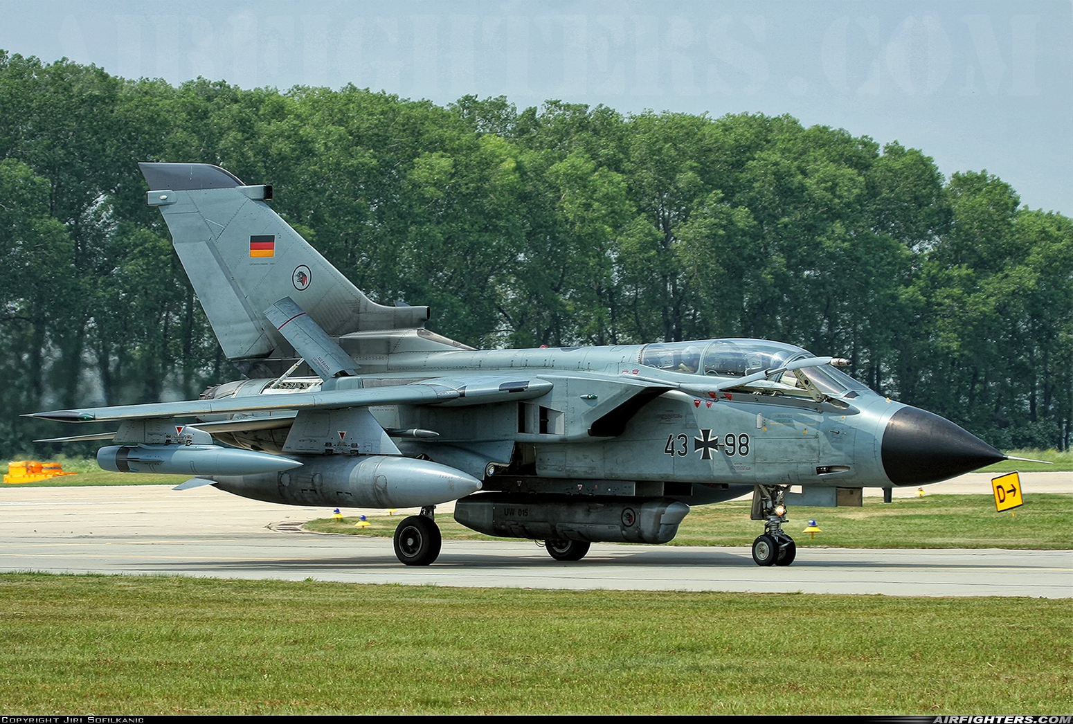 Germany - Air Force Panavia Tornado IDS 43+98 at Caslav (LKCV), Czech Republic