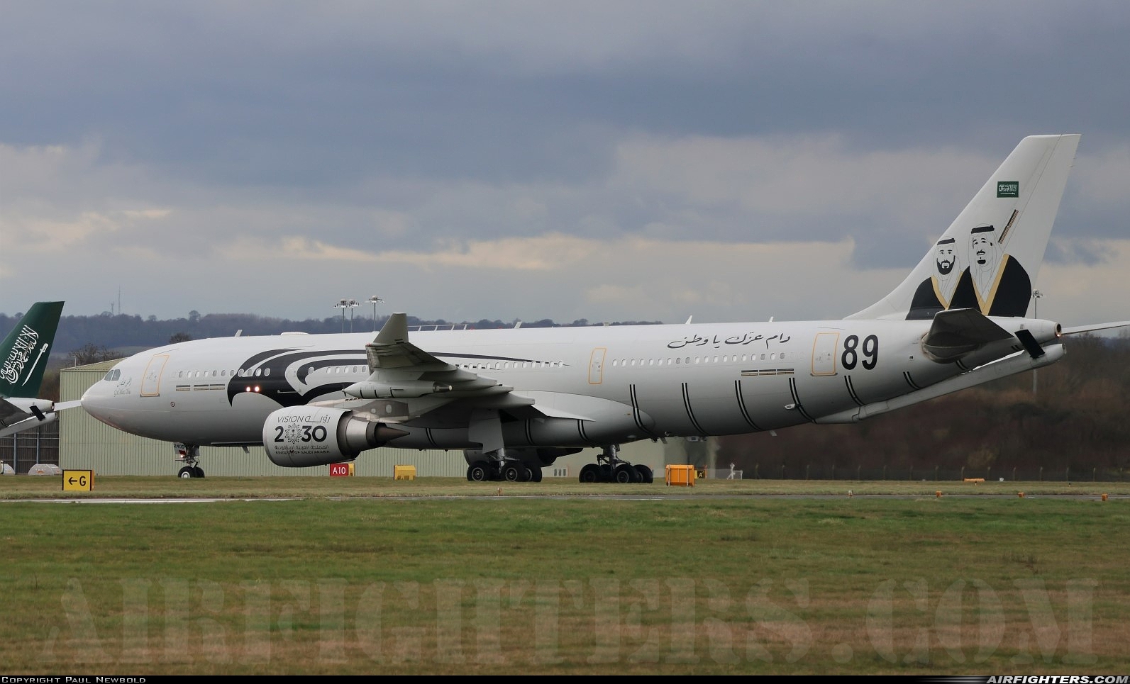 Saudi Arabia - Air Force Airbus A330-202MRTT 2405 at East Midlands (EMA / EGNX), UK