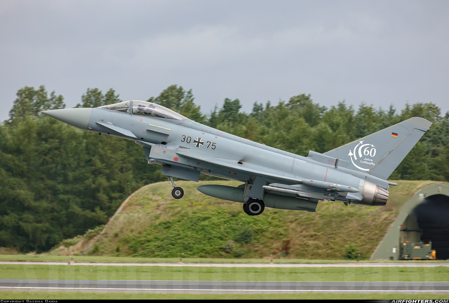Germany - Air Force Eurofighter EF-2000 Typhoon S 30+75 at Wittmundhafen (Wittmund) (ETNT), Germany