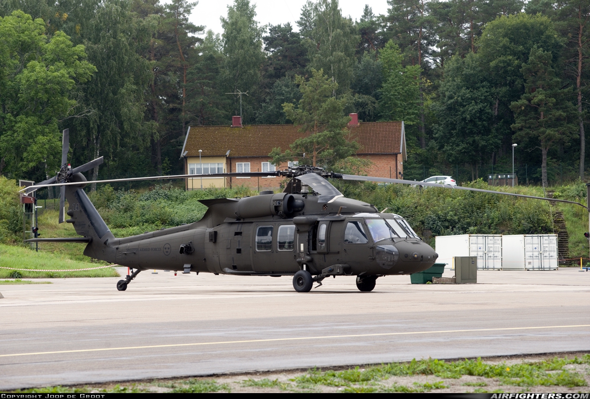 Sweden - Armed Forces Sikorsky Hkp16A Black Hawk (S-70A) 161239 at Uppsala (ESCM), Sweden
