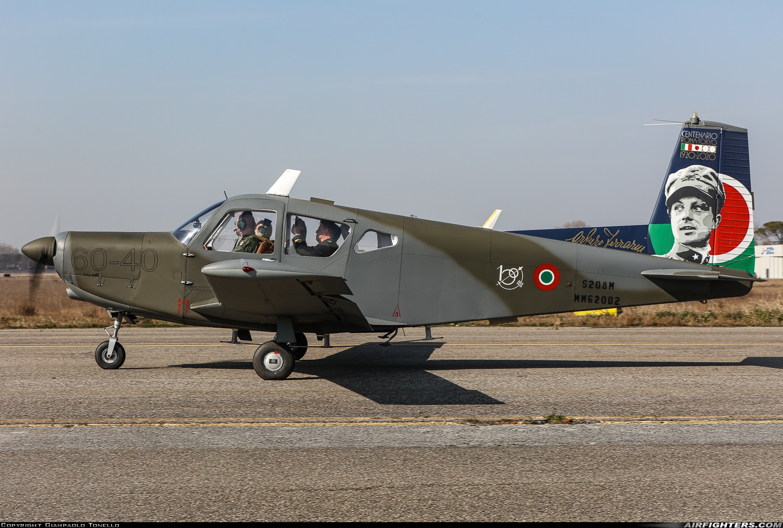 Italy - Air Force SIAI-Marchetti S-208M MM62002 at Forli (- Luigi Ridolfi) (FRL / LIPK), Italy