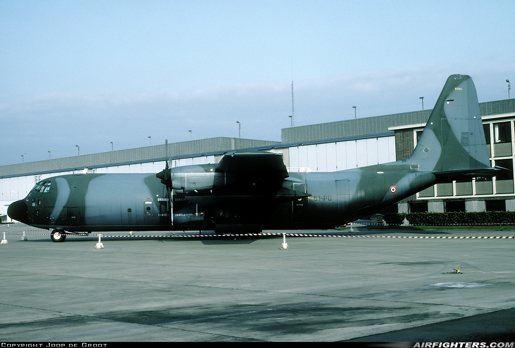 France - Air Force Lockheed C-130H-30 Hercules (L-382) 5150 at Brussels - National (Zaventem) / Melsbroek (BRU / EBBR / EBMB), Belgium