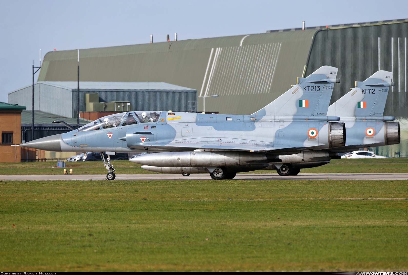India - Air Force Dassault Mirage 2000TI KT213 at Waddington (WTN / EGXW), UK