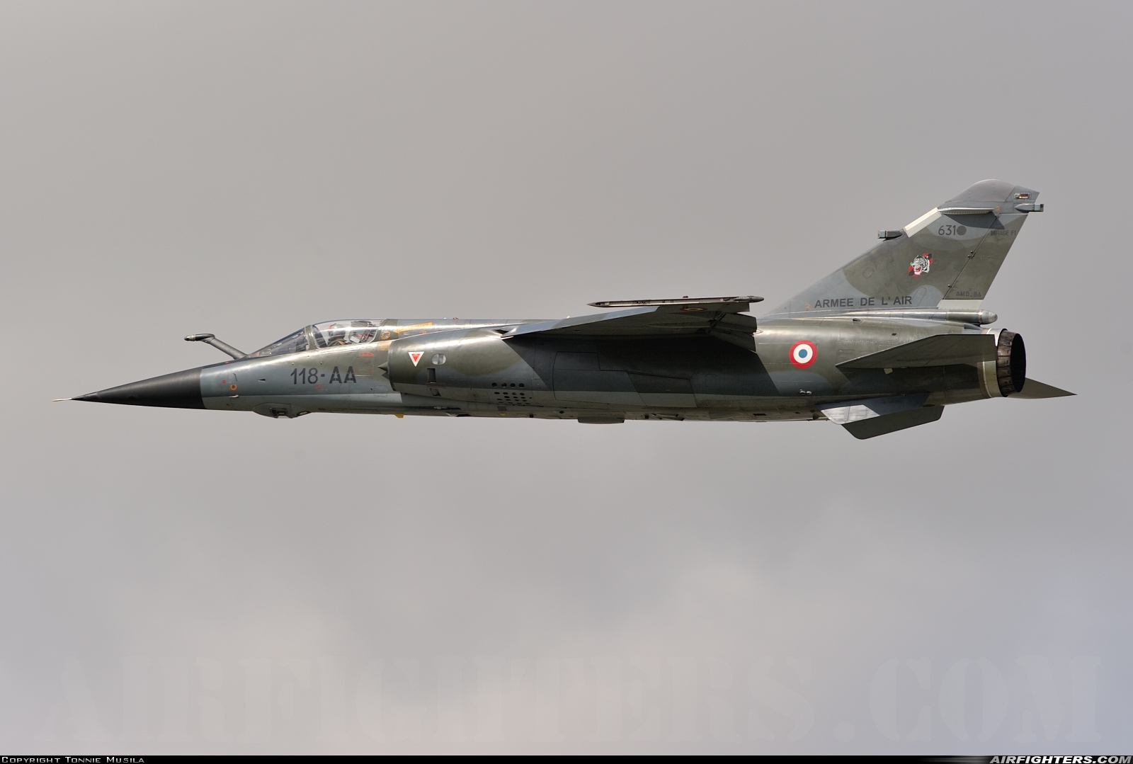 France - Air Force Dassault Mirage F1CR 631 at Reims - Champagne (RHE / LFSR), France