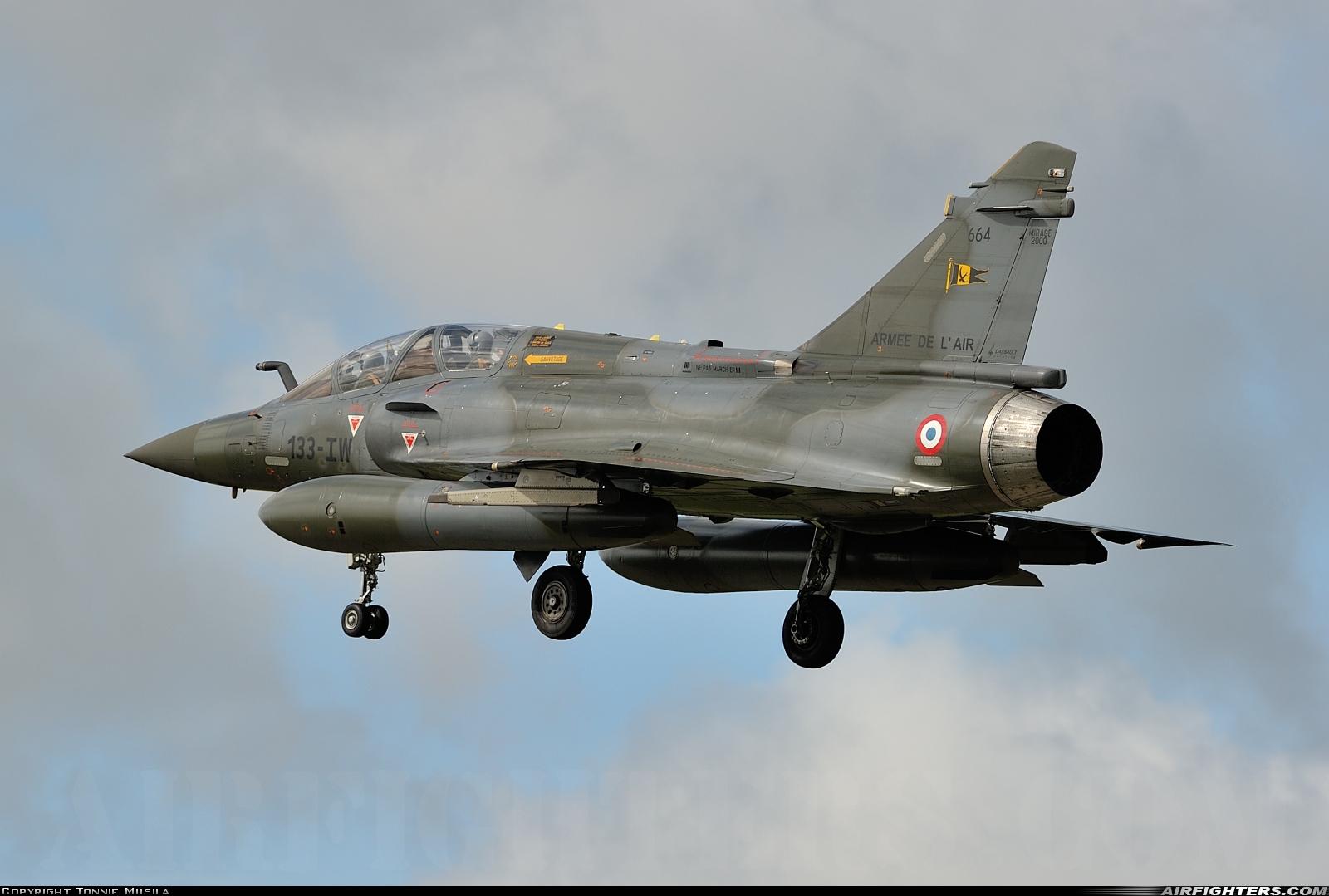 France - Air Force Dassault Mirage 2000D 664 at Nancy - Ochey (LFSO), France