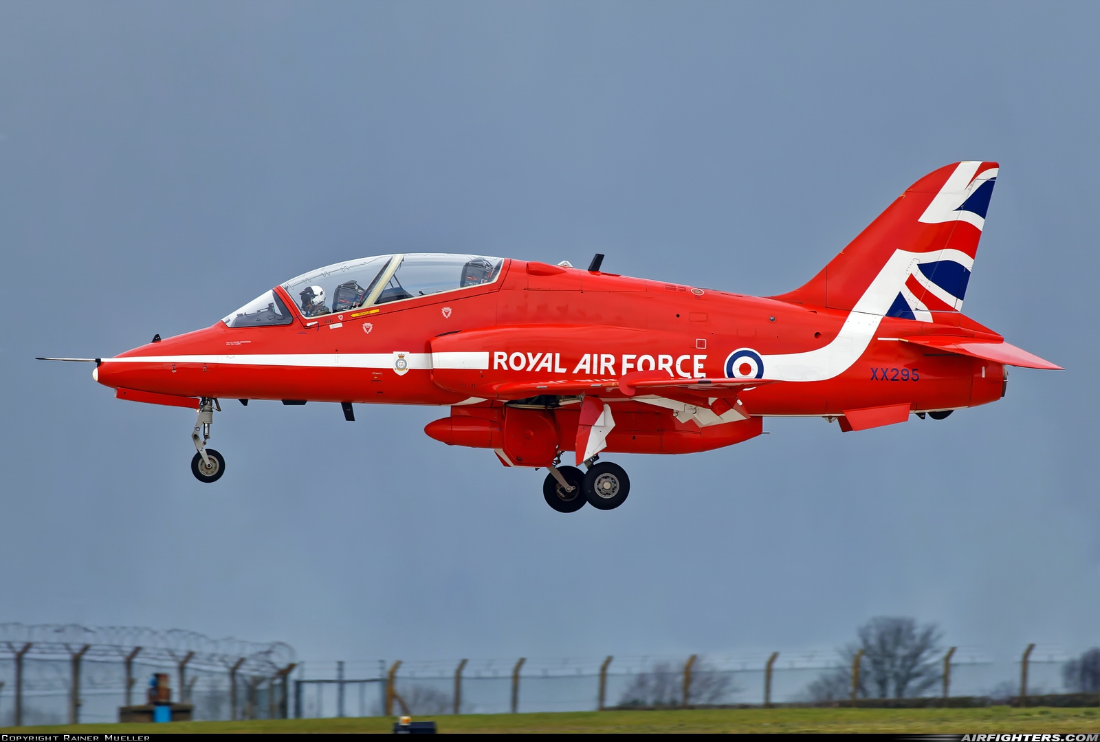 UK - Air Force British Aerospace Hawk T.1W XX295 at Waddington (WTN / EGXW), UK