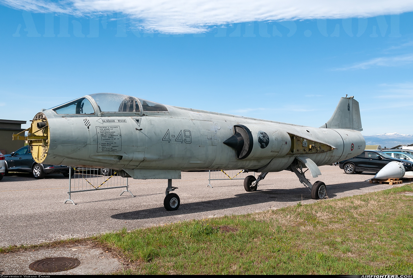 Photo ID 273358 by Varani Ennio. Italy Air Force Lockheed F 104S ASA M Starfighter, MM6589