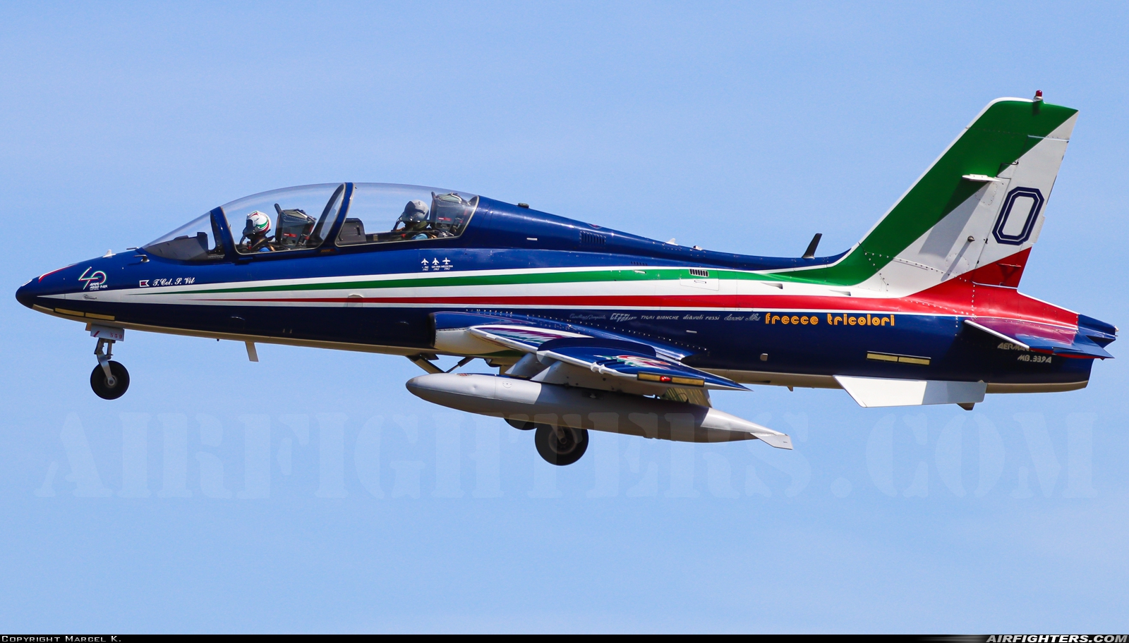 Italy - Air Force Aermacchi MB-339PAN MM54539 at Geilenkirchen (GKE / ETNG), Germany