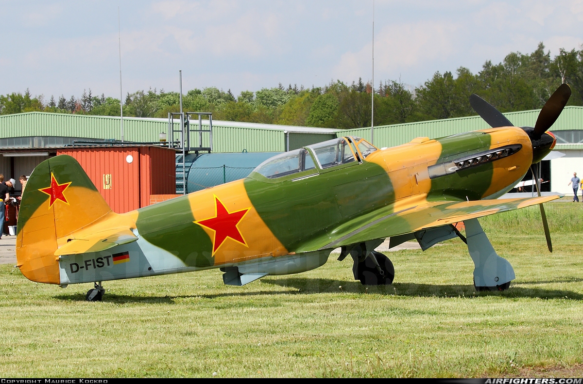 Private Yakovlev Yak-9UM D-FIST at Bienenfarm (EDOI), Germany