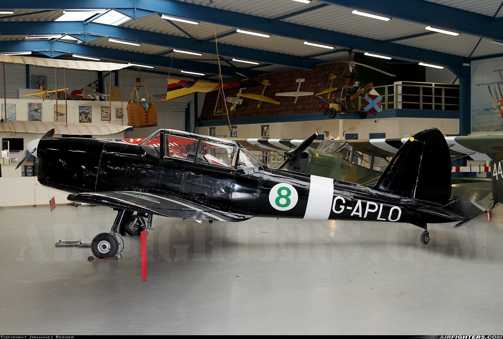 Private De Havilland Canada DHC-1 Chipmunk T10 G-APLO at Breda - International (Seppe) (EHSE), Netherlands