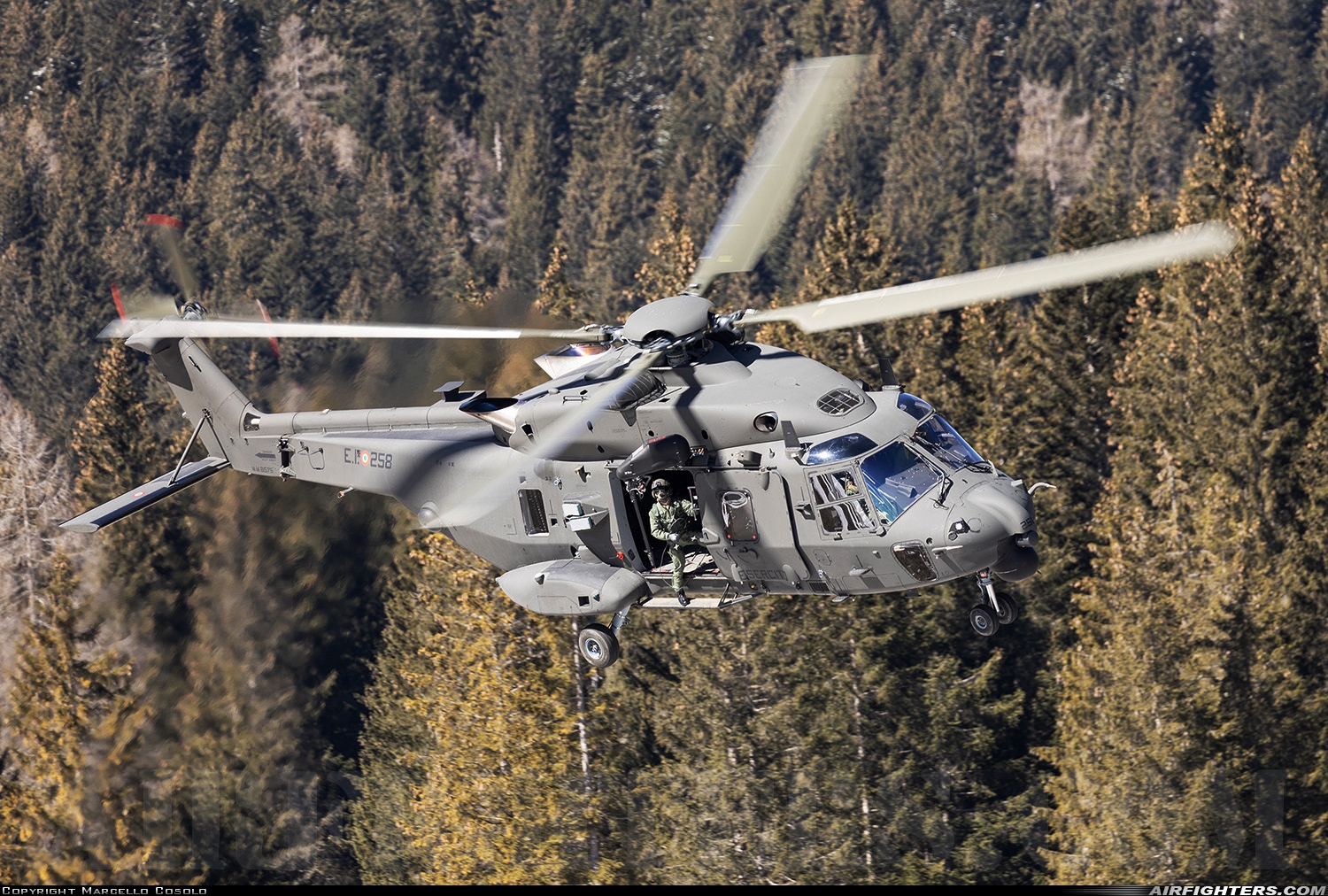 Italy - Air Force NHI UH-90A (NH-90TTH) MM81575 at Off-Airport - Dolomiti, Italy