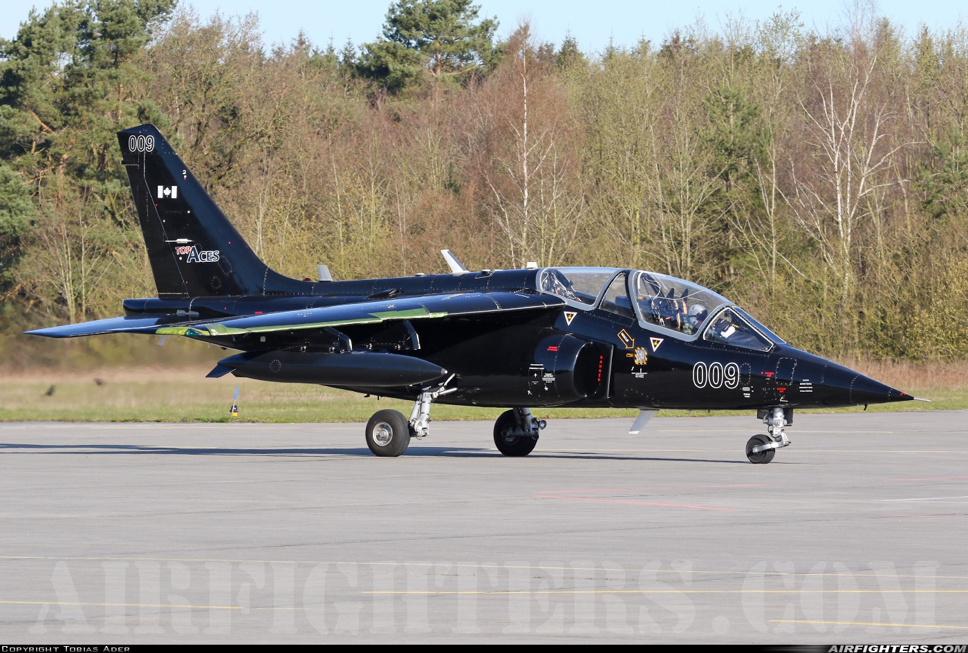 Company Owned - Top Aces (ATSI) Dassault/Dornier Alpha Jet A C-GVTA at Nordholz (- Cuxhaven) (NDZ / ETMN), Germany