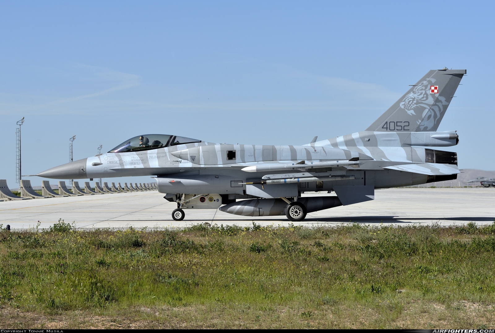 Poland - Air Force General Dynamics F-16C Fighting Falcon 4052 at Konya (KYA / LTAN), Türkiye