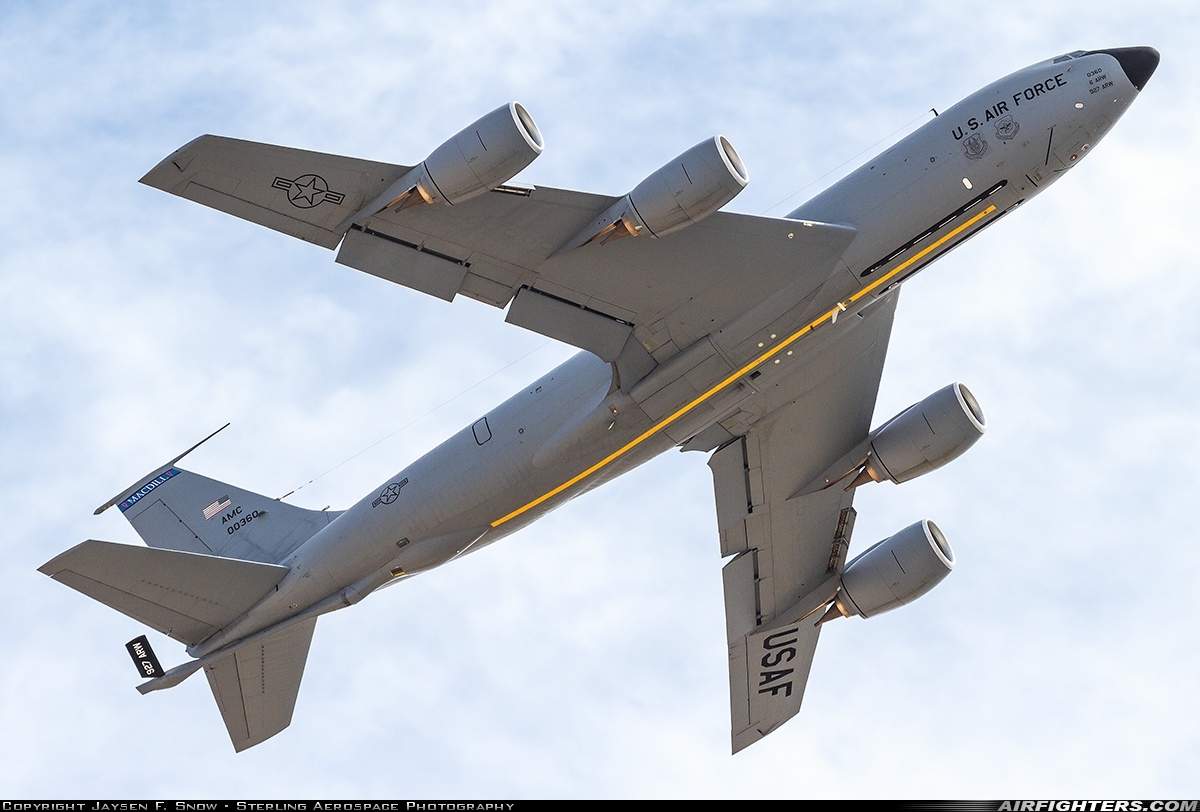 USA - Air Force Boeing KC-135R Stratotanker (717-100) 60-0360 at Las Vegas - Nellis AFB (LSV / KLSV), USA