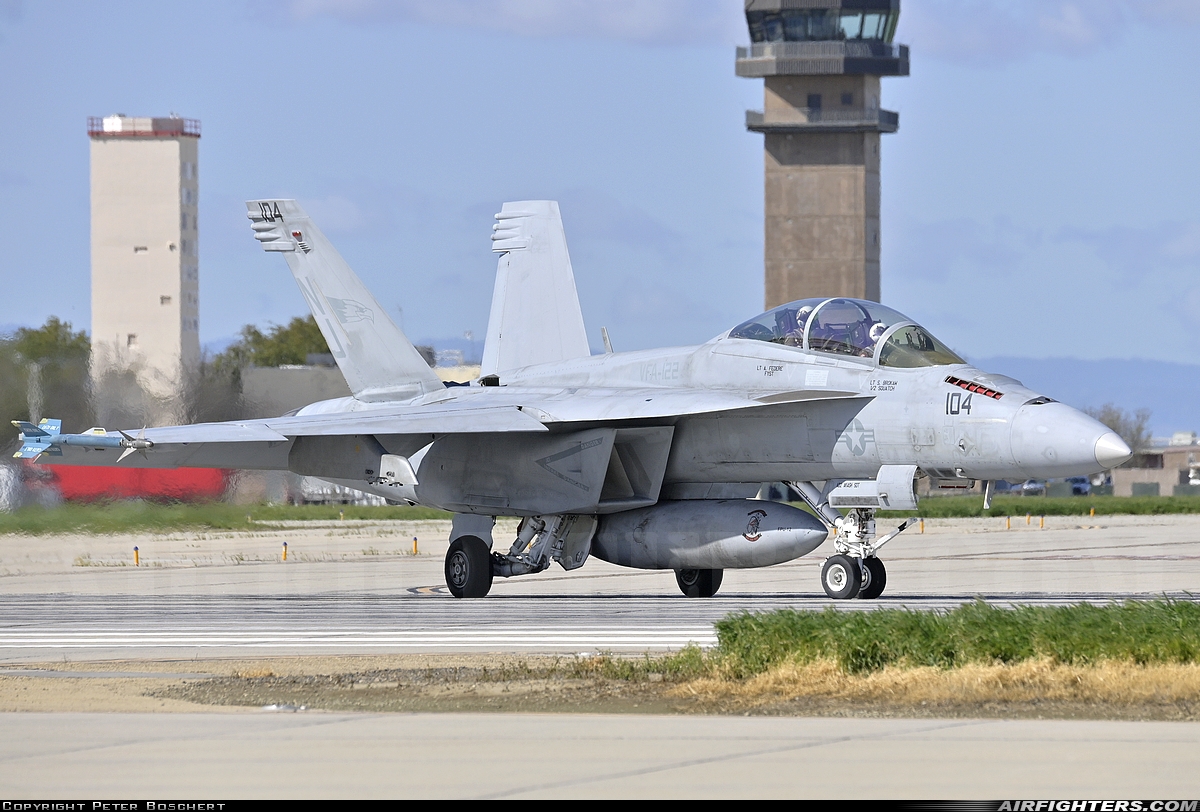 USA - Navy Boeing F/A-18F Super Hornet 165794 at Lemoore - NAS / Reeves Field (NLC), USA