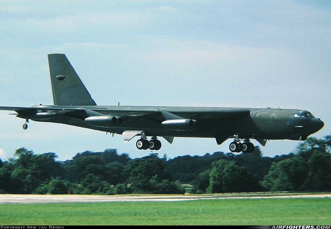 USA - Air Force Boeing B-52G Stratofortress 59-2569 at Fairford (FFD / EGVA), UK