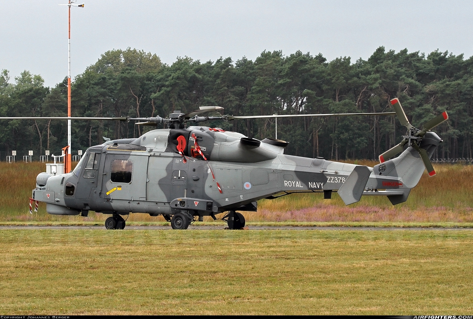 UK - Navy AgustaWestland Wildcat HMA2 ZZ376 at Kleine Brogel (EBBL), Belgium