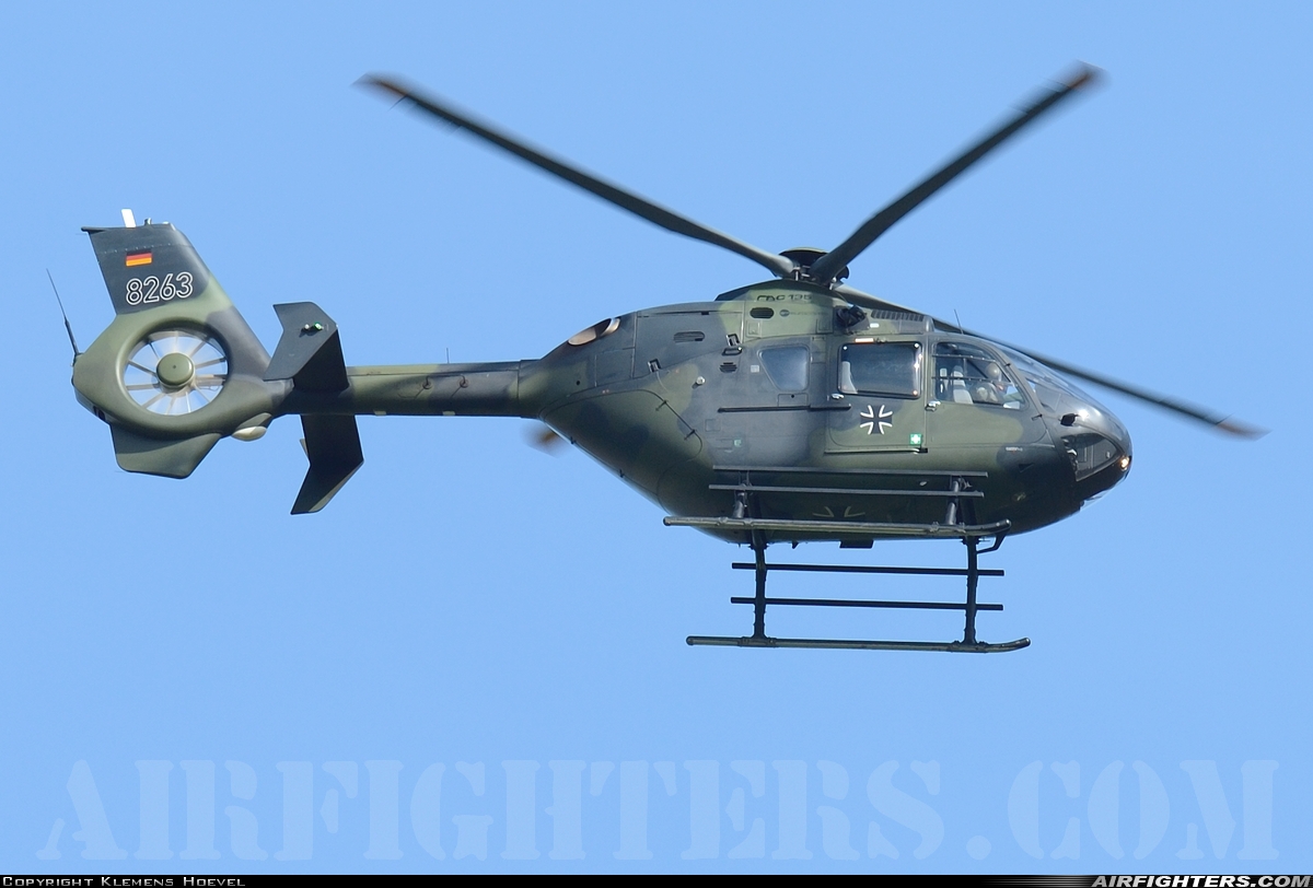 Germany - Army Eurocopter EC-135T1 82+63 at Munster / Osnabruck (- Greven) (FMO / EDDG), Germany