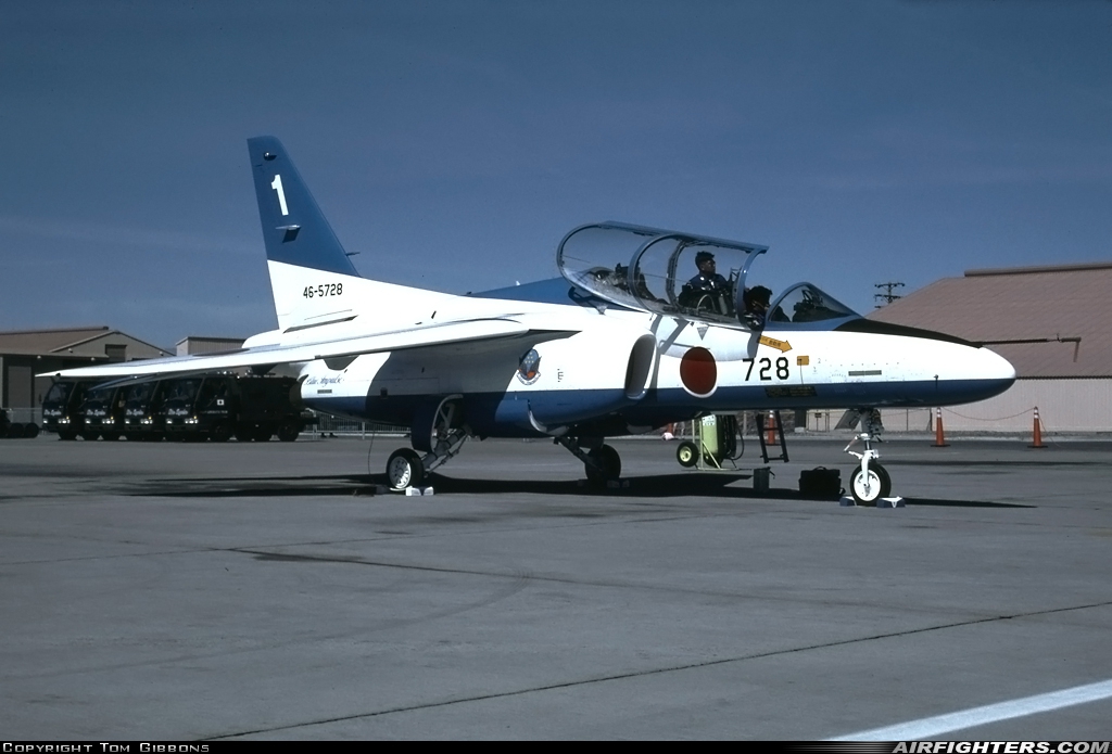 Japan - Air Force Kawasaki T-4 46-5728 at Las Vegas - Nellis AFB (LSV / KLSV), USA