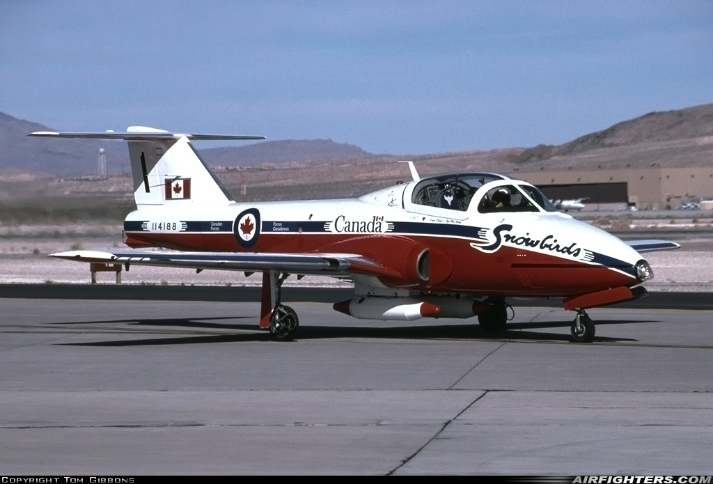 Canada - Air Force Canadair CT-114 Tutor (CL-41A) 114188 at Las Vegas - Nellis AFB (LSV / KLSV), USA