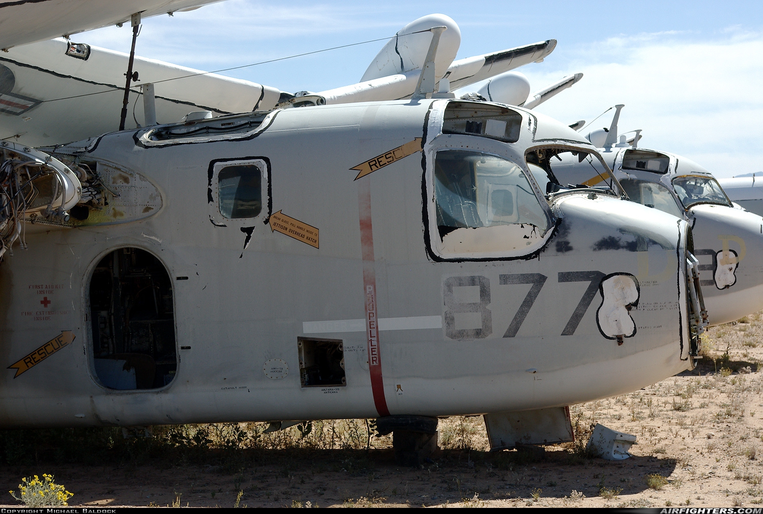 USA - Navy Grumman US-2D Tracker (S2F-3) 147877 at Tucson - Davis-Monthan AFB (DMA / KDMA), USA