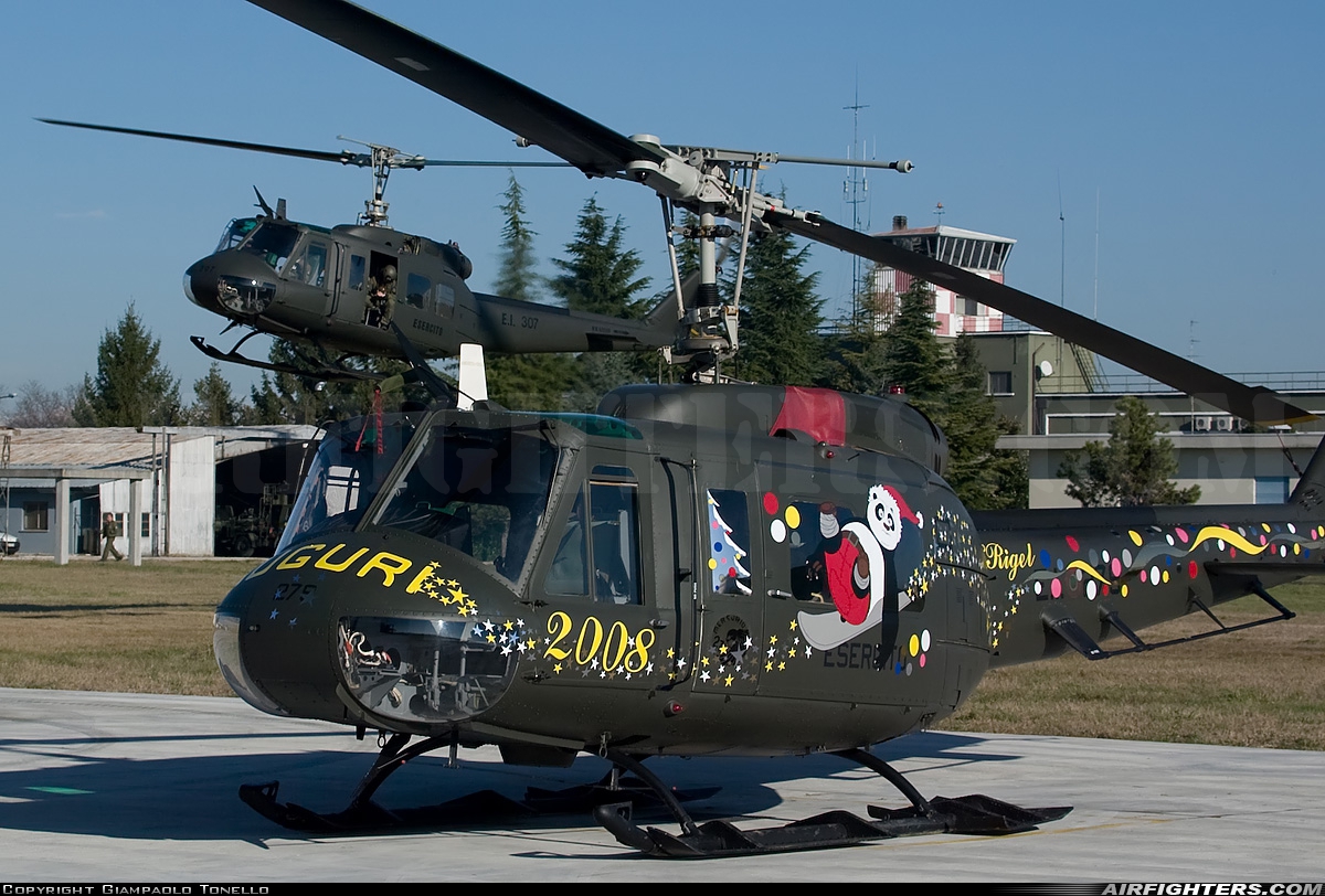 Italy - Army Agusta-Bell AB-205A-1 MM80531 at Casarsa della Delizia (LIDK), Italy