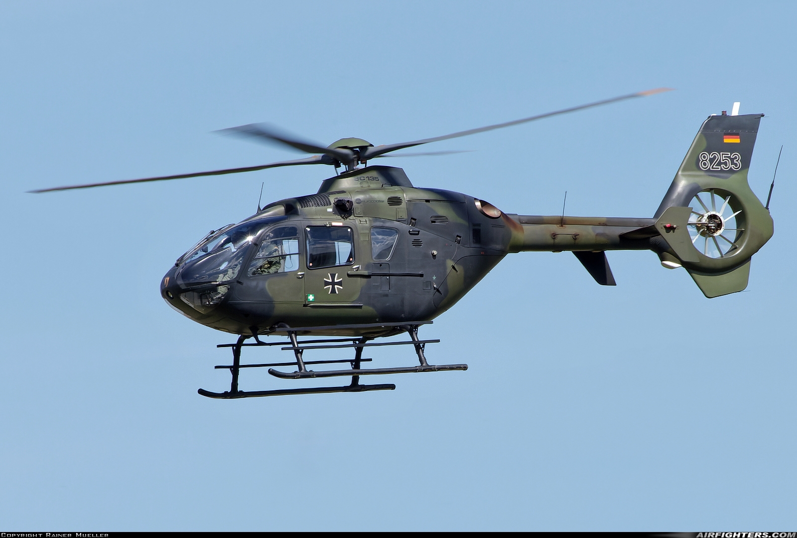 Germany - Army Eurocopter EC-135T1 82+53 at Buckeburg (- Achum) (ETHB), Germany