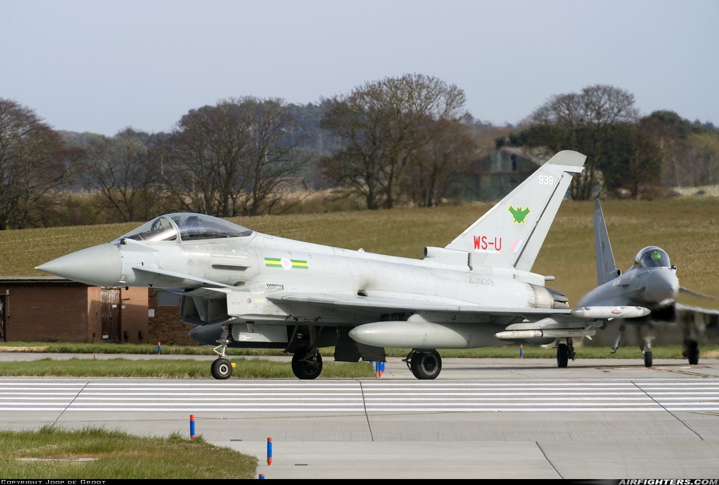 UK - Air Force Eurofighter Typhoon FGR4 ZJ939 at Lossiemouth (LMO / EGQS), UK