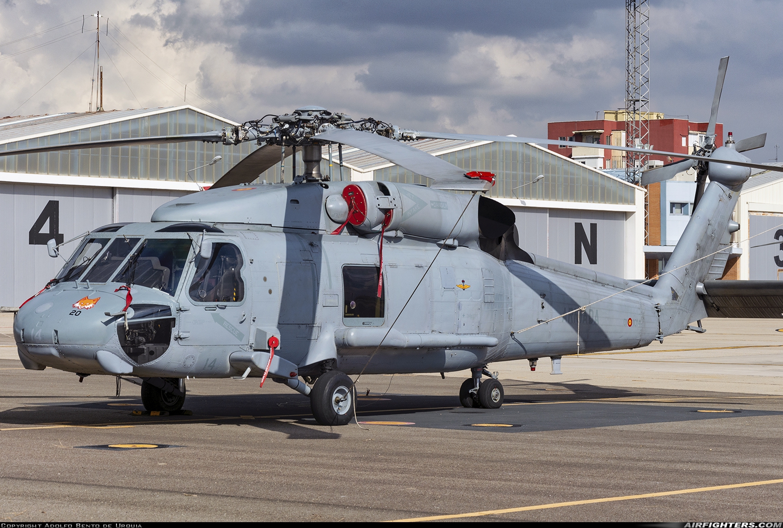 Spain - Navy Sikorsky SH-60F Ocean Hawk (S-70B-4) HT.23-13-10013 at Madrid - Getafe (LEGT), Spain