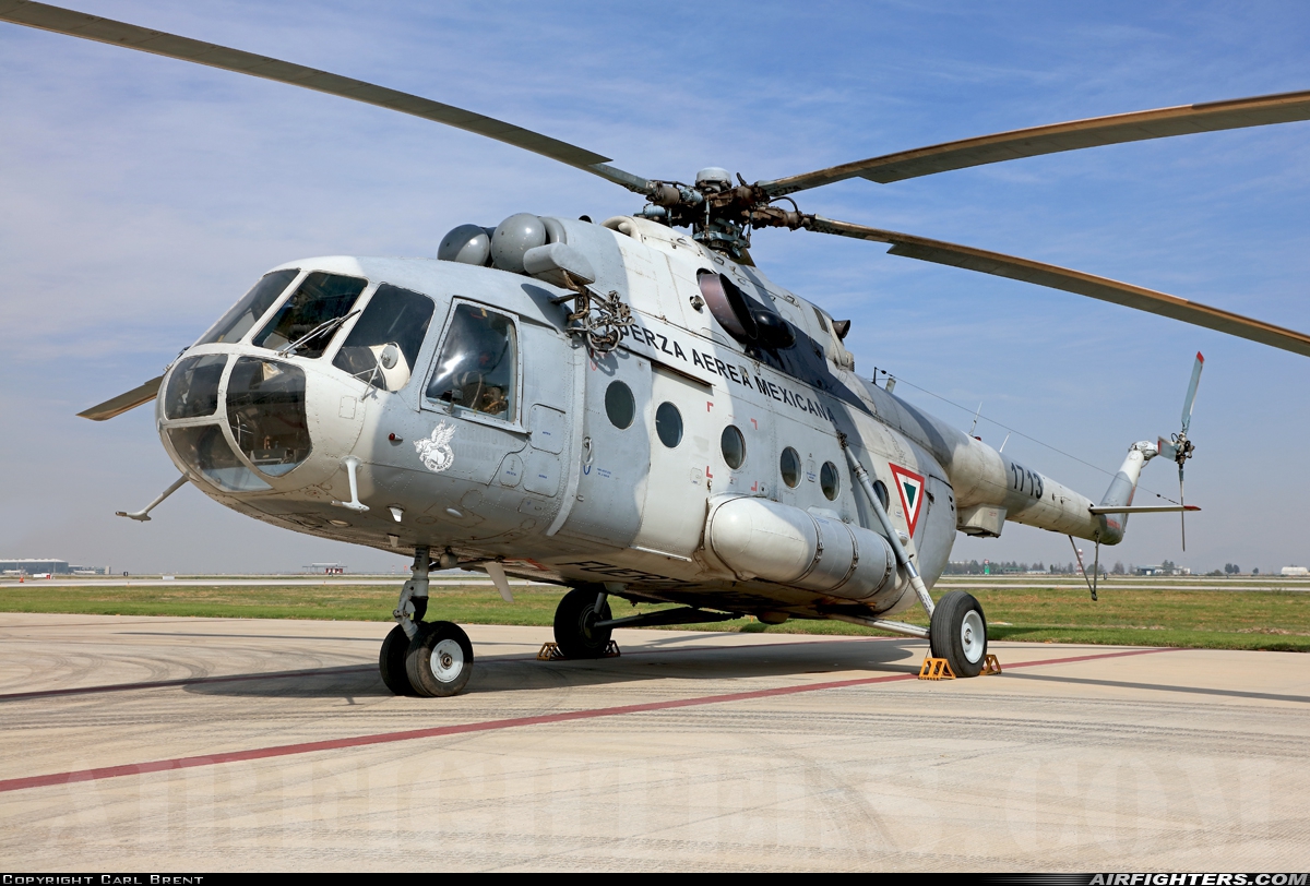 Mexico - Air Force Mil Mi-17 Hip 1713 at Santa Lucia (NLU / MMSM), Mexico
