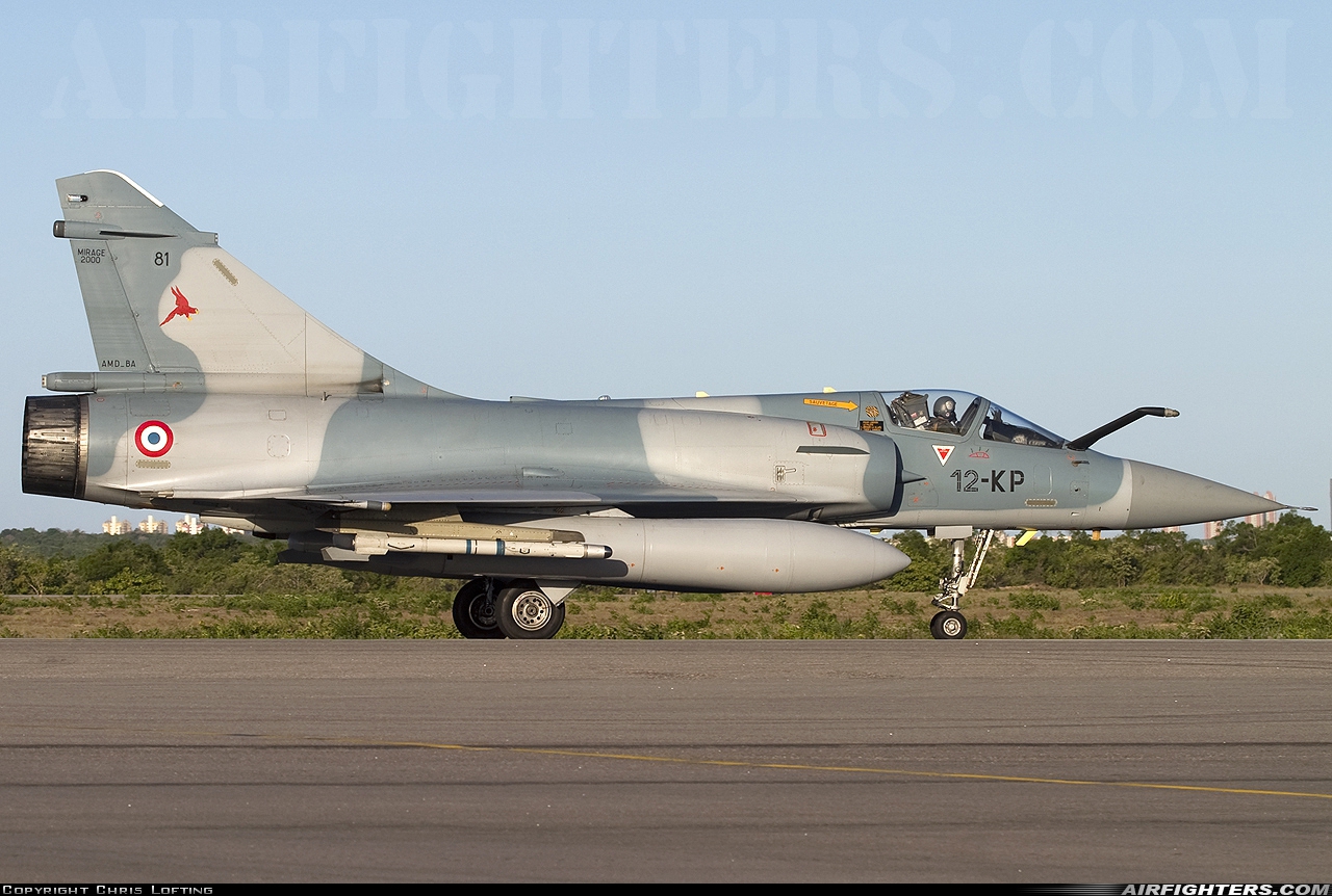 France - Air Force Dassault Mirage 2000C 81 at Natal - Augusto Severo (NAT / SBNT), Brazil