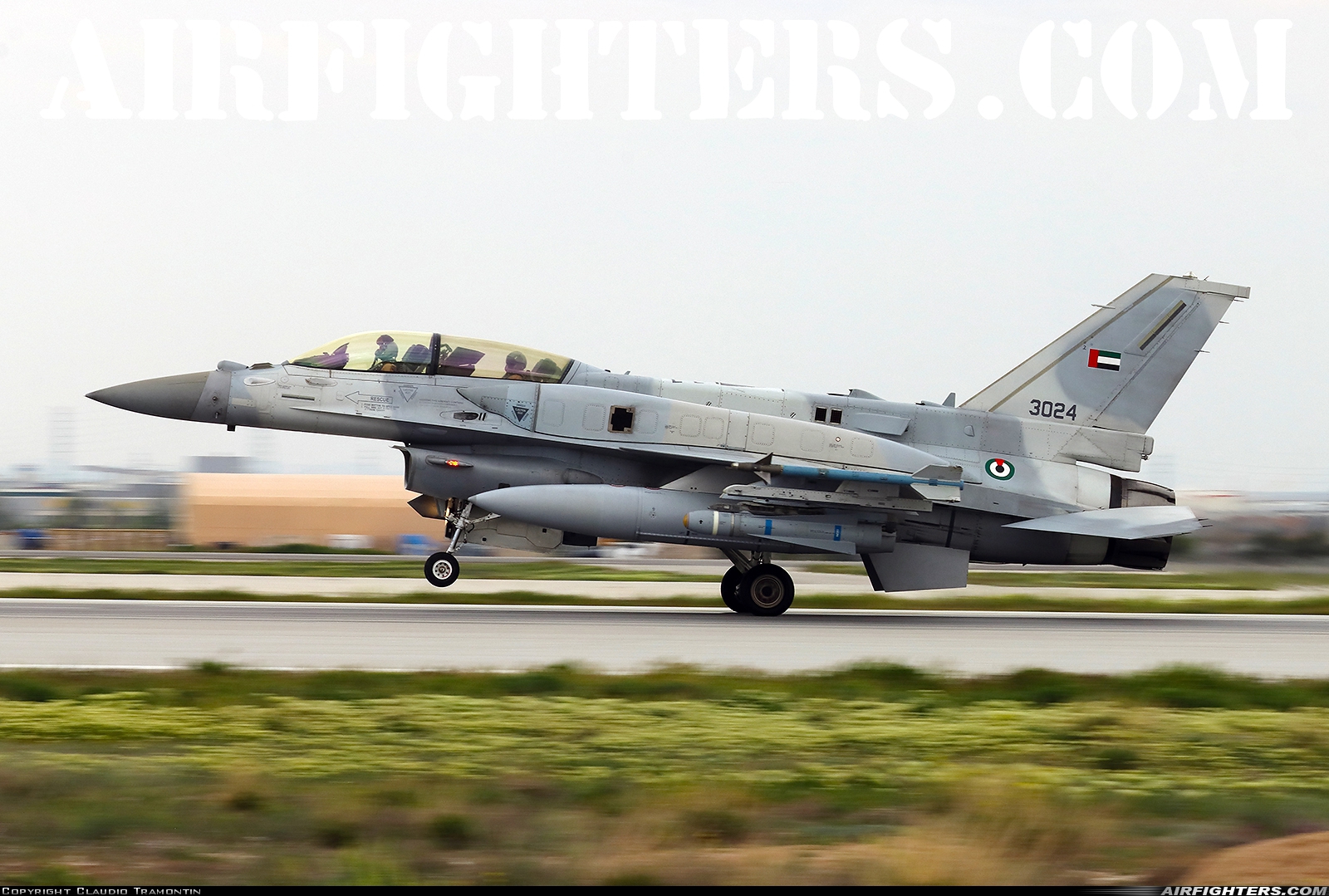 United Arab Emirates - Air Force Lockheed Martin F-16F Fighting Falcon 3024 at Konya (KYA / LTAN), Türkiye