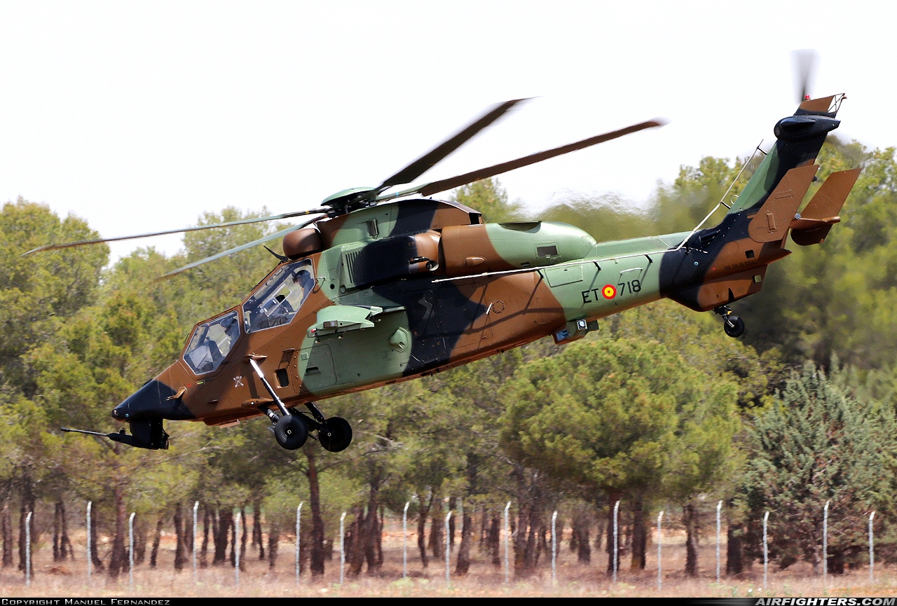 Spain - Army Eurocopter EC-665 Tiger HAD HA.28-18-10067 at Ciudad Real - Almagro (LEAO), Spain