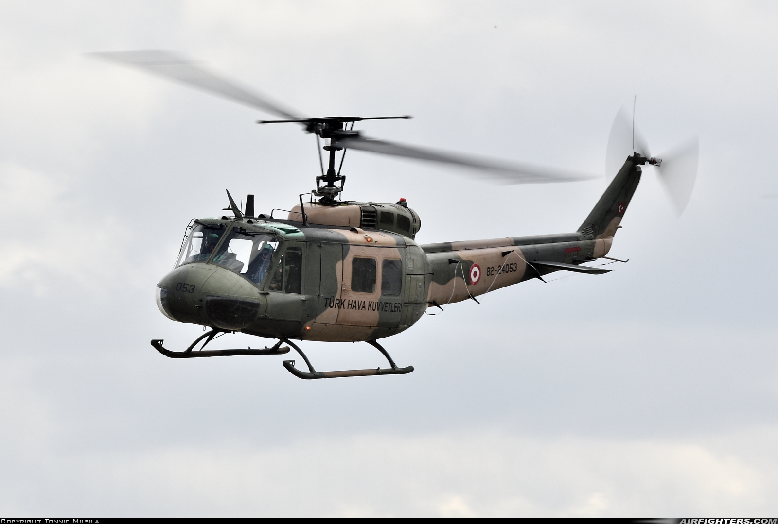 Türkiye - Air Force Bell UH-1H Iroquois (205) 82-24053 at Konya (KYA / LTAN), Türkiye