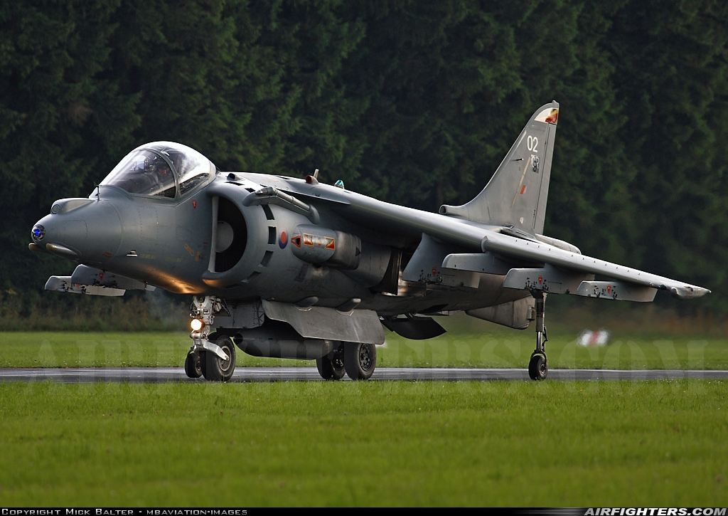 UK - Air Force British Aerospace Harrier GR.9 ZD321 at Breitscheid (EDGB), Germany