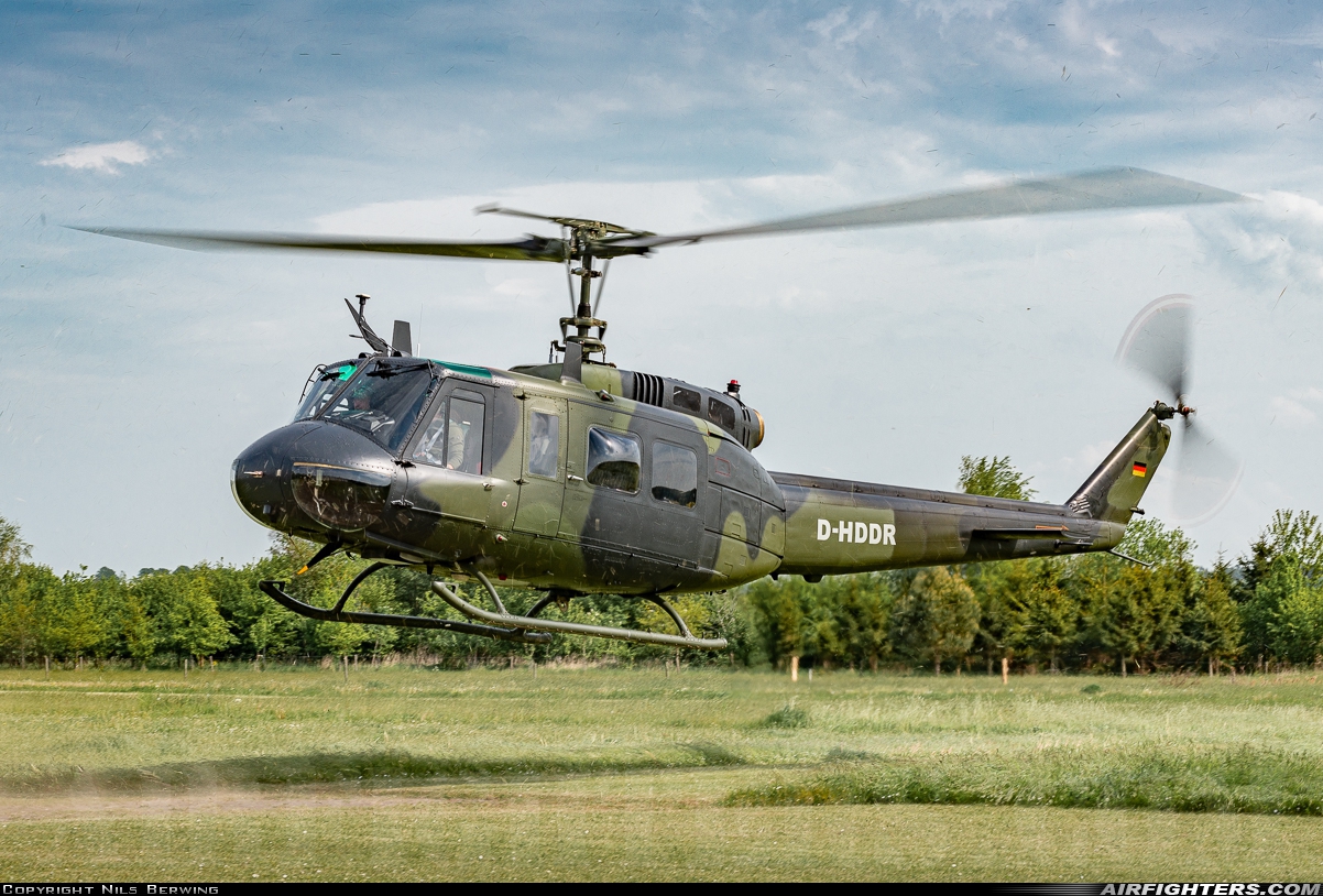 Private Bell UH-1D Iroquois (205) D-HDDR at Withheld, Germany
