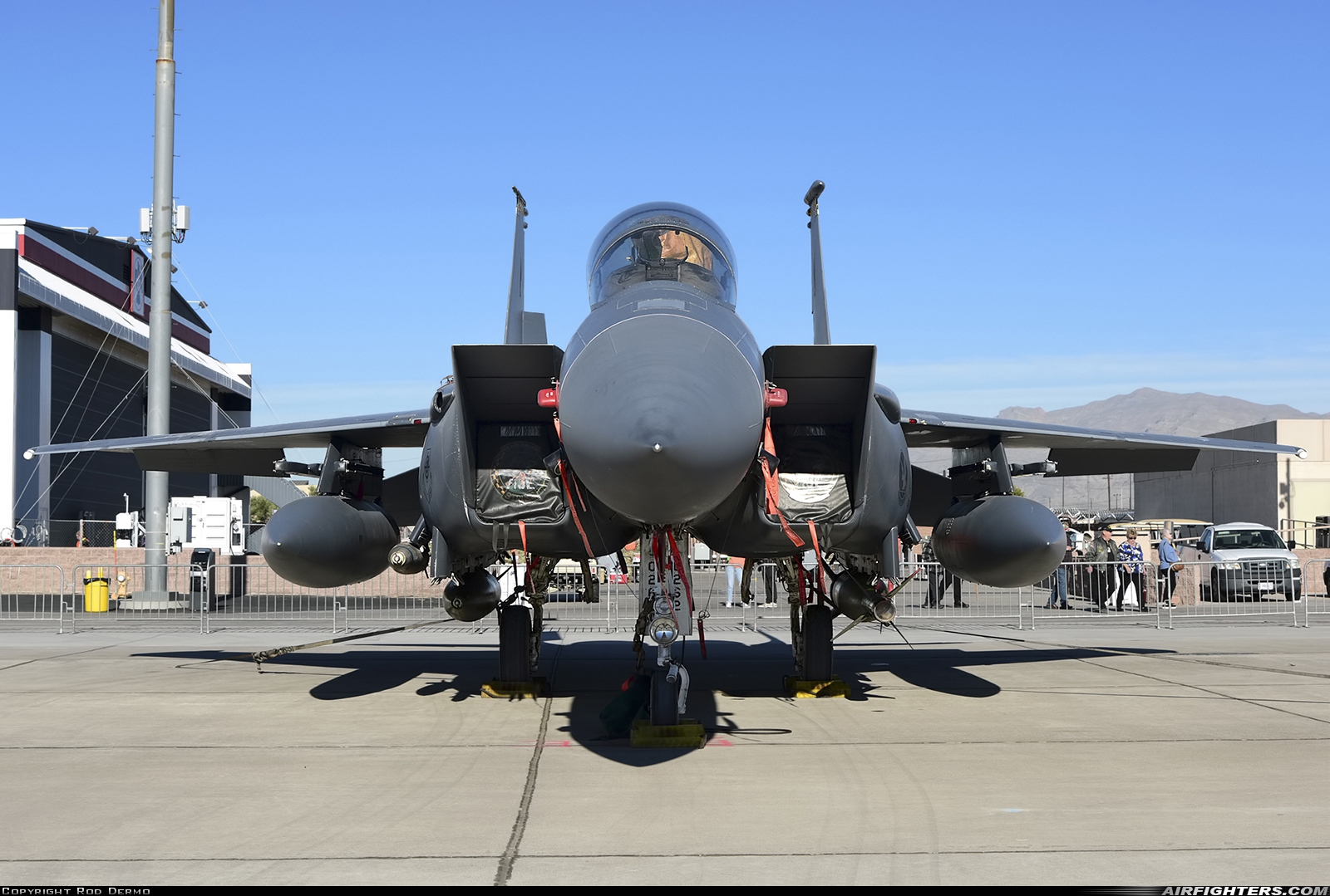USA - Air Force McDonnell Douglas F-15E Strike Eagle 90-0262 at Las Vegas - Nellis AFB (LSV / KLSV), USA