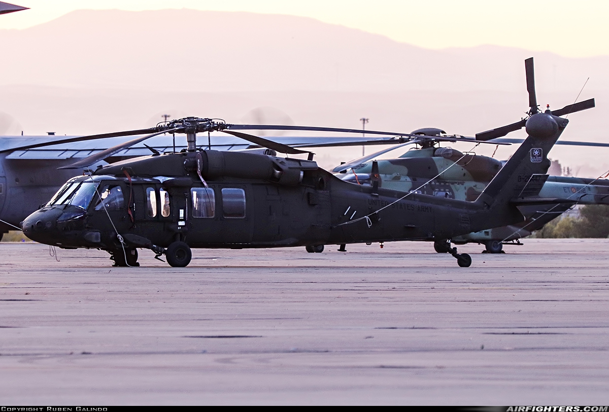 USA - Army Sikorsky UH-60L Black Hawk (S-70A) 92-26447 at Zaragoza (ZAZ / LEZG), Spain