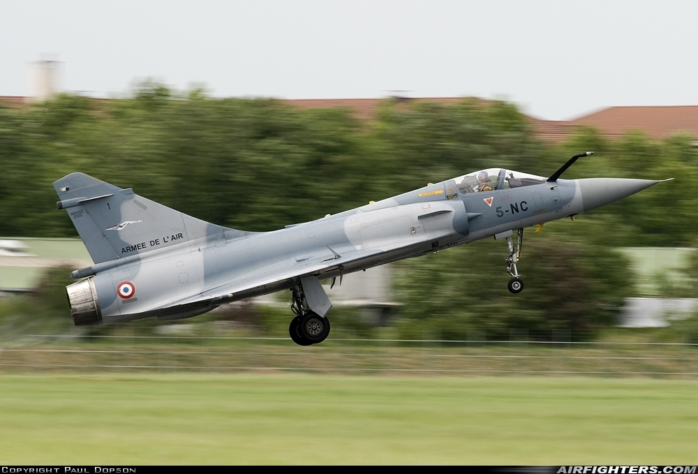 France - Air Force Dassault Mirage 2000C 1 at Paris - Le Bourget (LBG / LFPB), France