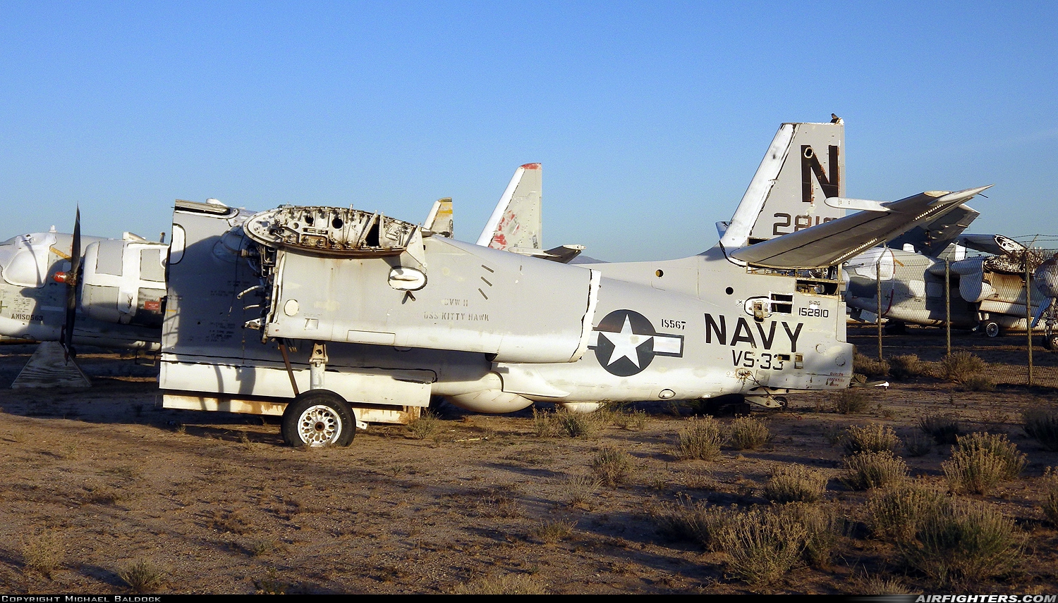 USA - Navy Grumman S-2G Tracker (G-121) 152810 at Tucson - Davis-Monthan AFB (DMA / KDMA), USA