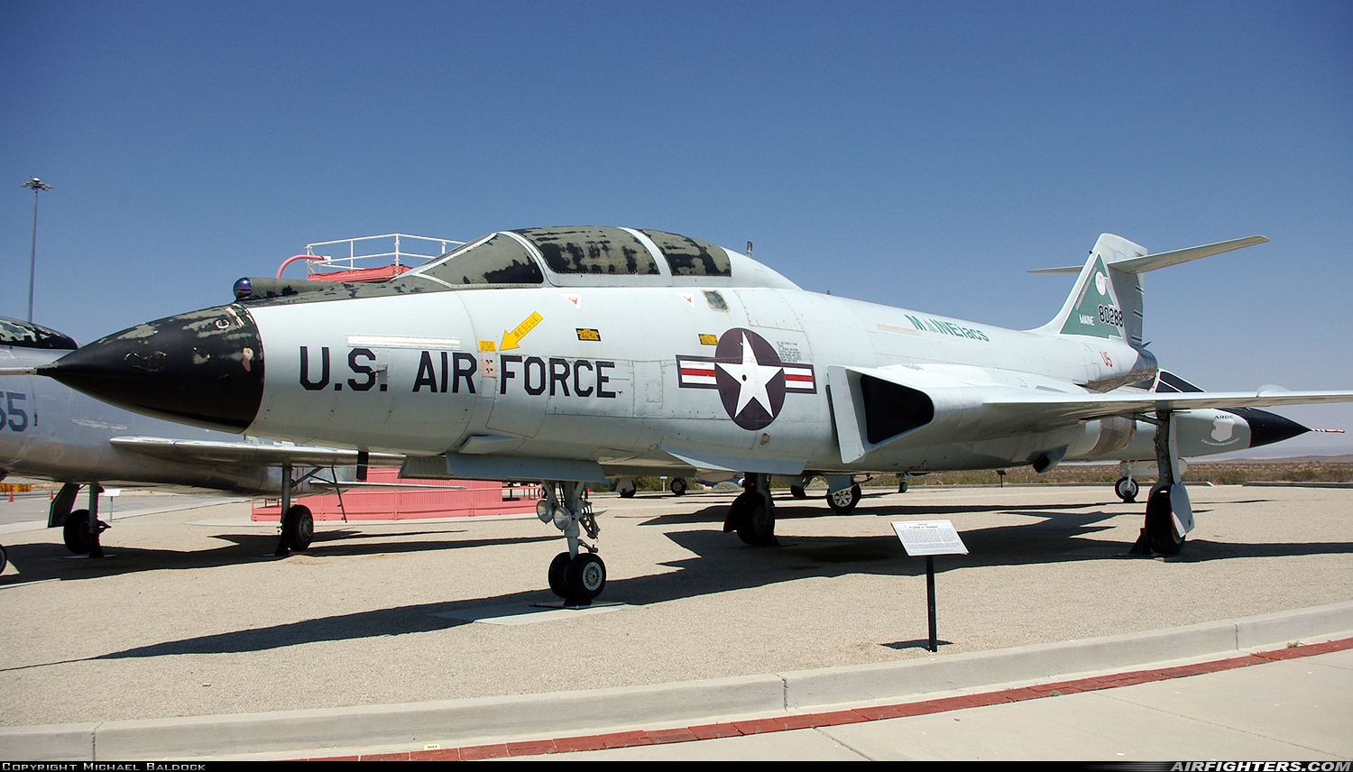 USA - Air Force McDonnell F-101B Voodoo 58-0288 at Edwards - AFB (EDW / KEDW), USA