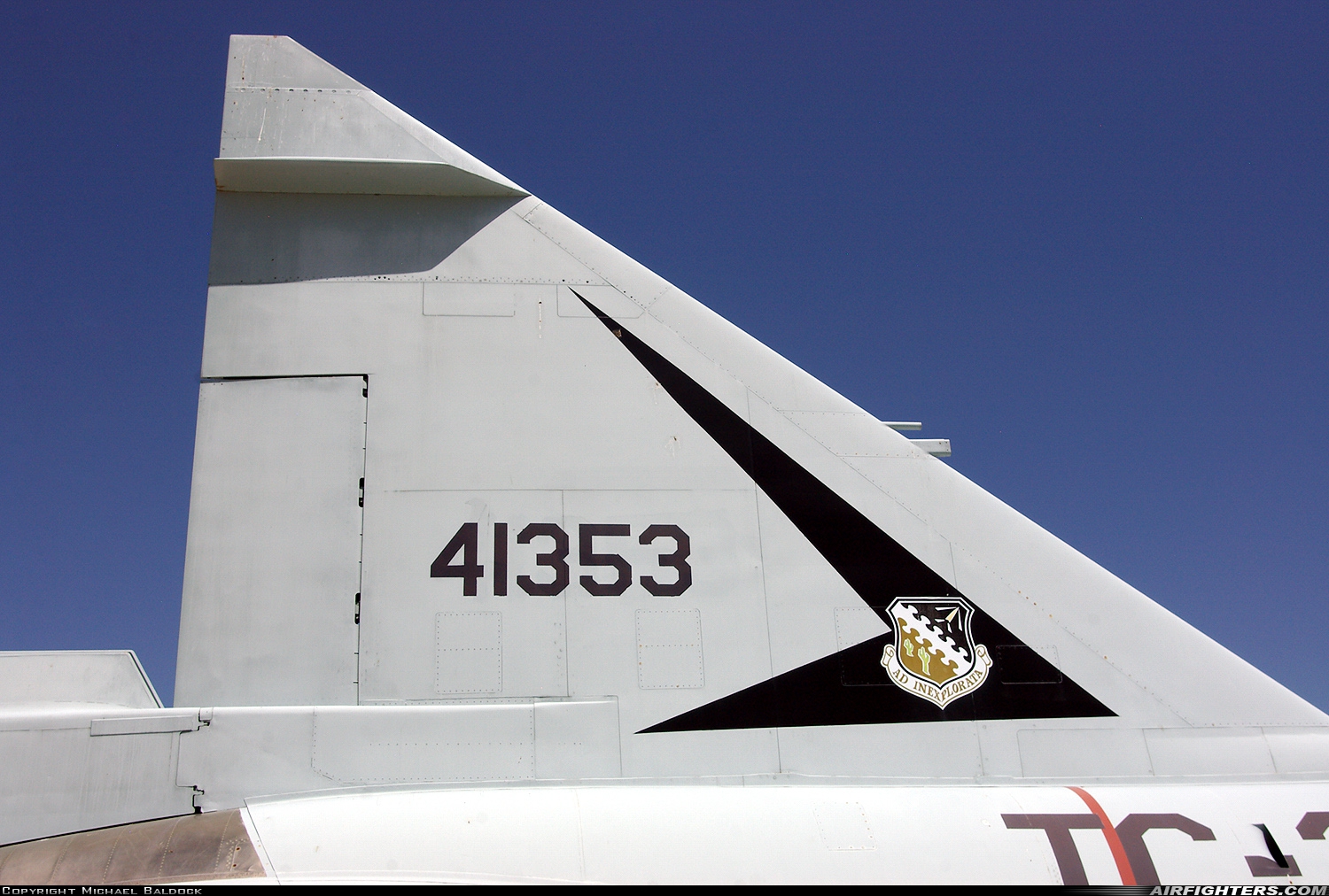 USA - Air Force Convair TF-102A Delta Dagger (8-12) 54-1353 at Edwards - AFB (EDW / KEDW), USA