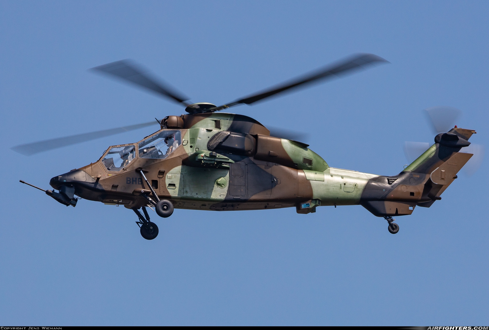 France - Army Eurocopter EC-665 Tiger HAP 2009 at Buckeburg (- Achum) (ETHB), Germany
