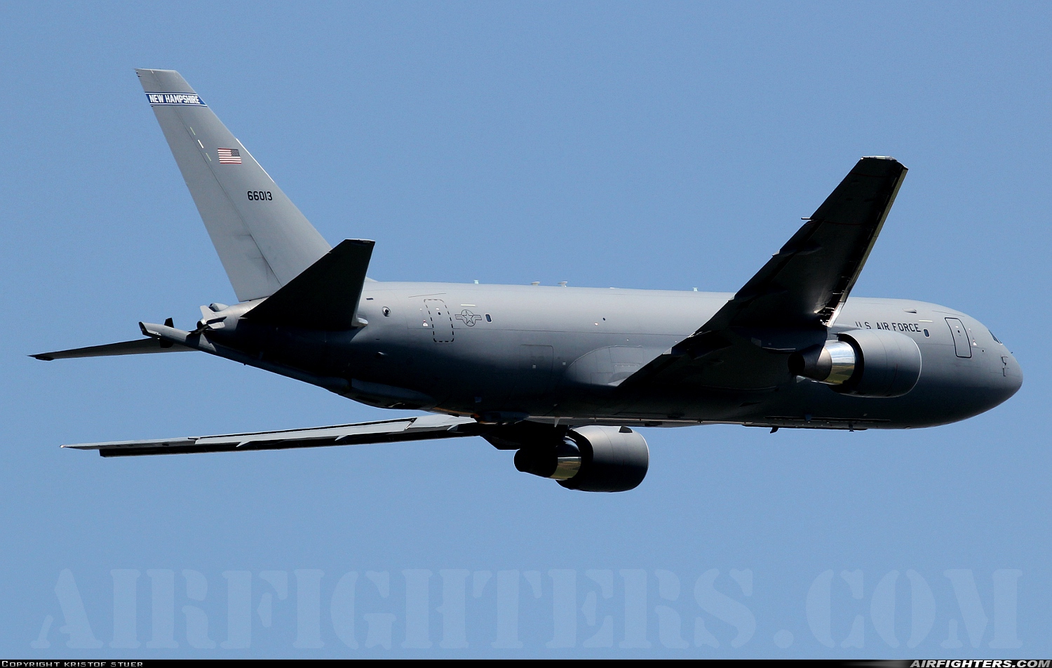 USA - Air Force Boeing KC-46A Pegasus (767-200LRF) 16-46013 at Geilenkirchen (GKE / ETNG), Germany