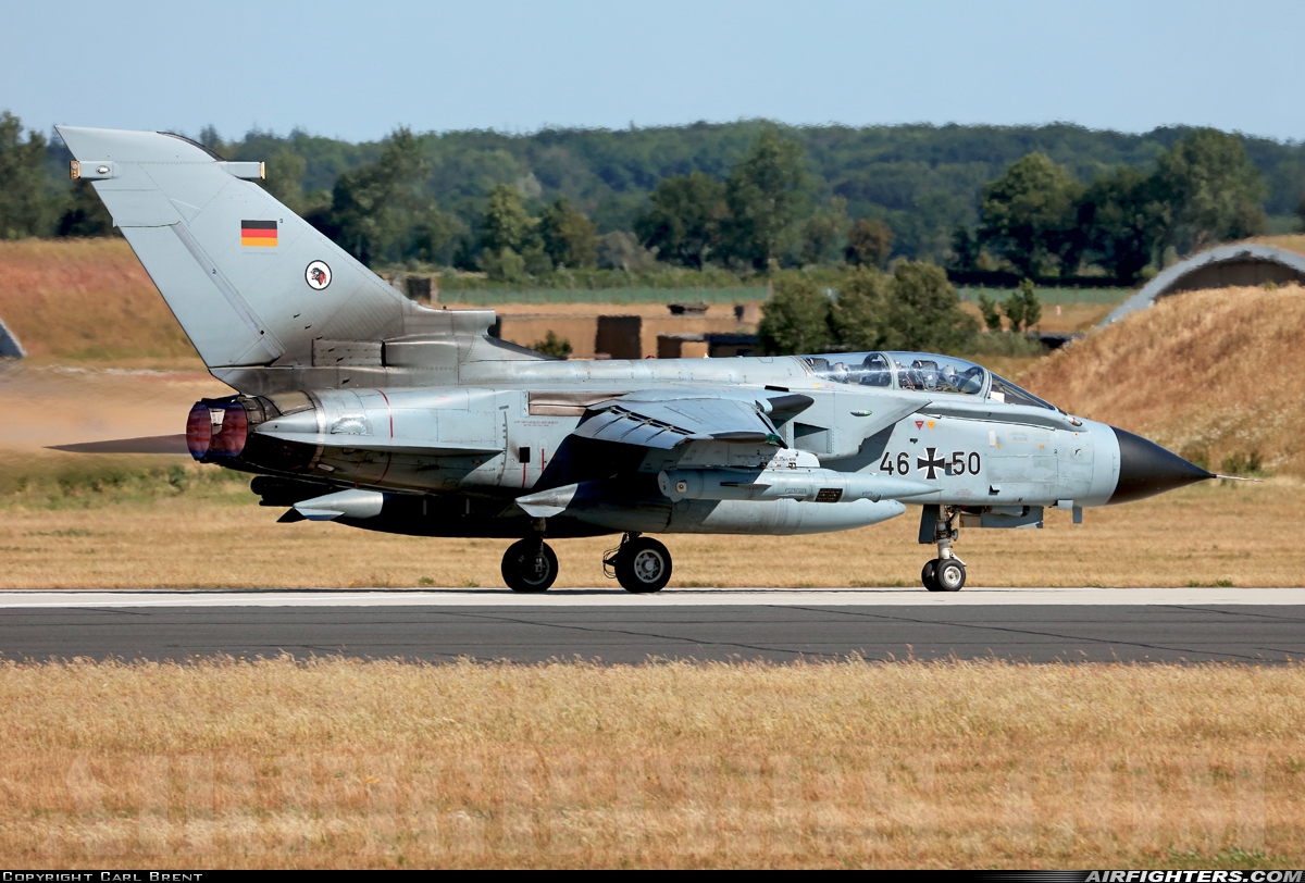 Germany - Air Force Panavia Tornado ECR 46+50 at Schleswig (- Jagel) (WBG / ETNS), Germany