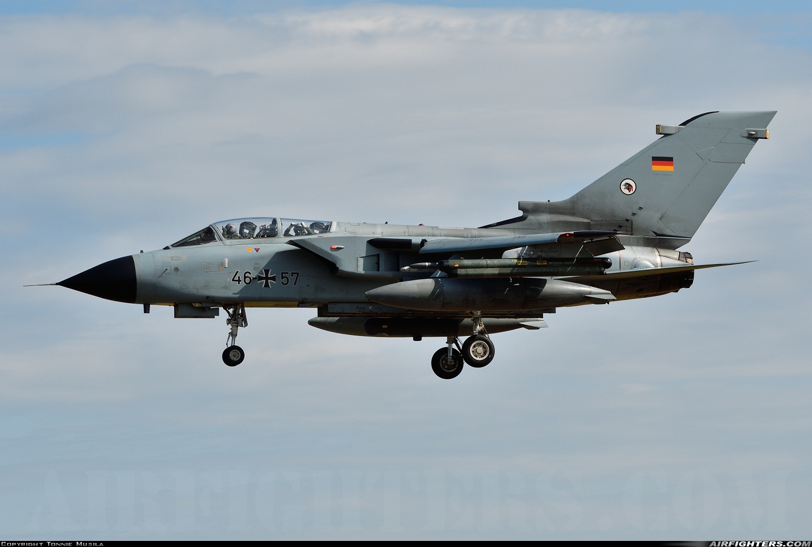 Germany - Air Force Panavia Tornado ECR 46+57 at Schleswig (- Jagel) (WBG / ETNS), Germany